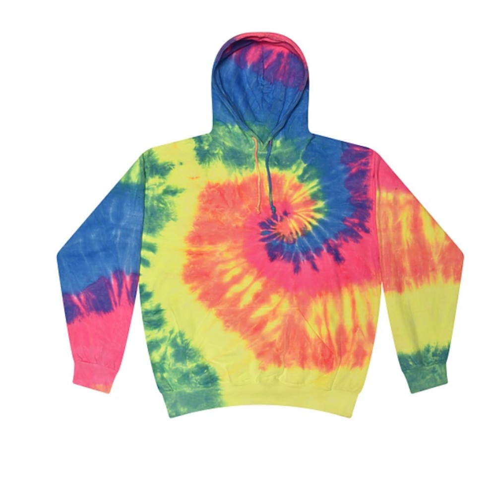 Colorful Tie-Dye Hoodie